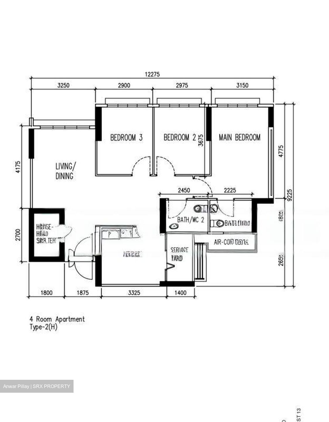 Blk 183C Marsiling Greenview (Woodlands), HDB 4 Rooms #504580601